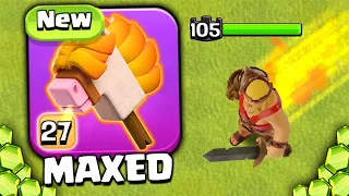 i maxed the stick horse for legend league 