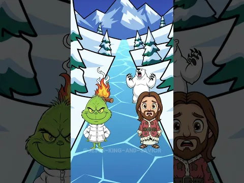 A Polar Bear Attacked Jesus! 🐻‍❄️😱 Can You Save Him? #biblequiz #jesus #jesuslovesyou