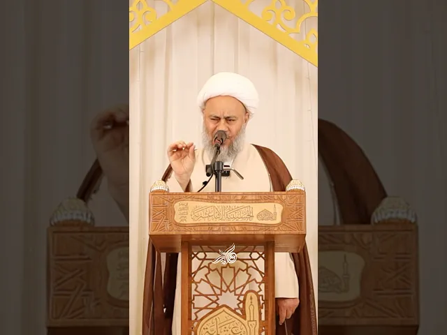 ⁣كلمة سماحة العلامة الشيخ عبدالحسن نصيف للطلبة المكلفين