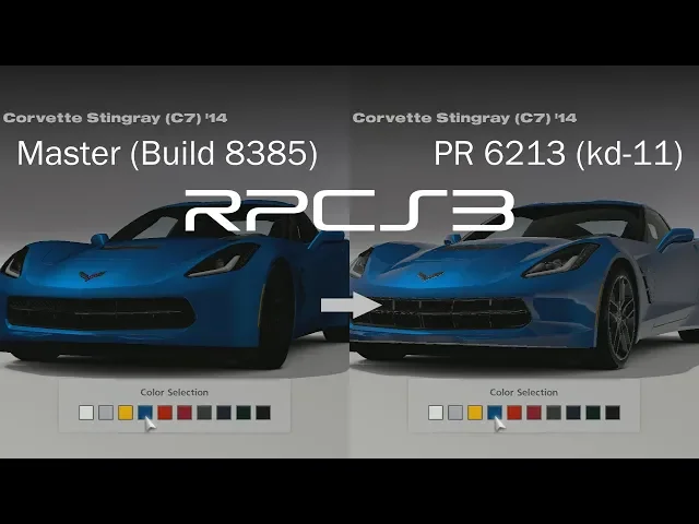 RPCS3 0.0.6 PR 6213 - More Gran Turismo 6 Improvements (Comparison + Gameplay)