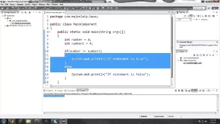 4 of Beginning Java Game Programming - If Statements