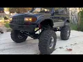 Desert Lizard  shocks 110mm set up; Fms LC 80 monster truck