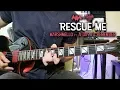 Lagu Marshmello - Rescue Me (feat. A Day to Remember) - Guitar Cover