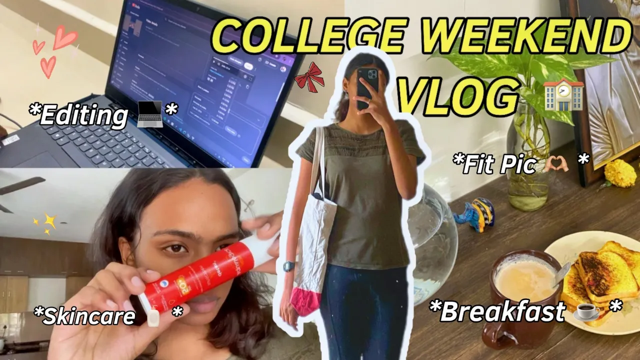 Weekend Vlog ft.Home 🫶🏼: Productive Routine, Trying to be *HEALTHY 🤷🏽♀️ ,Editing & More | G3 | Vlog
