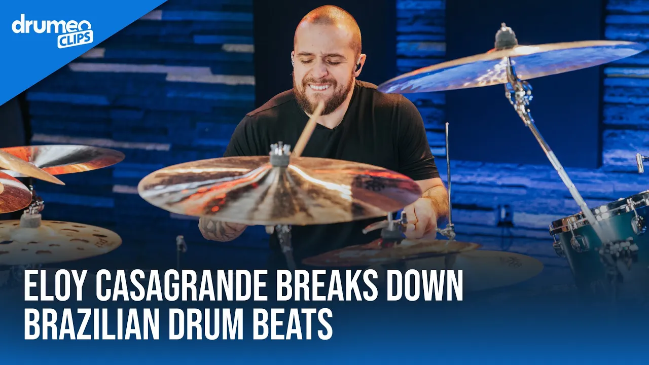Eloy Casagrande Breaks Down Brazilian Drum Grooves