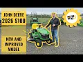 2026 John Deere S100 Review Best Entry-Level Riding Lawn Mower