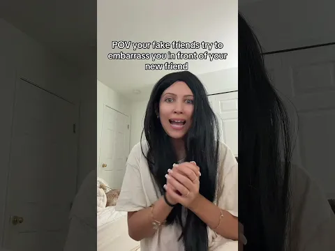 POV your fake friends try to embarrass you in front of your new friend