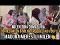 Lagu VIRAL VALEN \u0026 MILA TIBA DI MADURA DISAMBUT HANGAT DAN MENDAPATKAN GELANG COUPLE. 