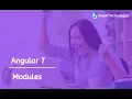 Angular 7 - Modules Besant Technologies