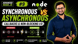 Nodejs Tutorial 9 Synchronous vs Asynchronous in Node js Callbacks Non-Blocking Explained