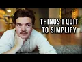 Lagu 10 Things I'm Quitting To Simplify My Life In 2026