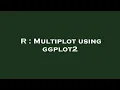 R Multiplot using ggplot2