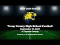 Troup at Fayette County 09-19-2025