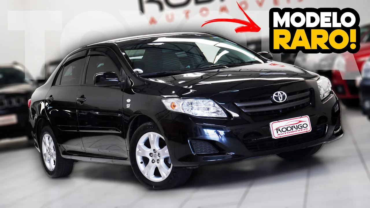 RARO TOYOTA COROLLA 2011 com CÂMBIO MANUAL e BAIXA KM! Custo benefício IMBATÍVEL!