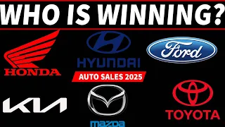 Hyundai and Kia are GOBBLING up market share Ford Honda Toyota slipping Feb 2025 Sales recap