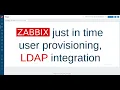Zabbix 7 0 just in time user provisioning LDAP integration