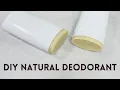 Download Lagu DIY: NATURAL HOMEMADE DEODORANT: ALUMINIUM FREE