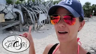 Dinosaur Beach? Boo Boo Hill at Warderick Wells – Bahamas (Sailing Satori) S2:E7