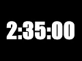 2 HOUR 35 MINUTE TIMER 155 MINUTE COUNTDOWN TIMER LOUD ALARM