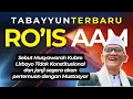 Lagu POLEMIK TERUS ! RO’IS AAM BERSIKUKUH TINDAKANNYA SESUAI AD/ART - SENGAJA TAK HDAIR DI MUSYRO LIRBOYO
