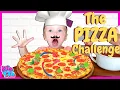 Kin Tin s Baby Sister RoRo chooses our Pizza Toppings RoRo Boss Day Family Pizza Night Challenge
