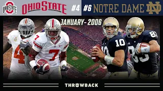 An Explosively Talented Fiesta Bowl Ohio State vs Notre Dame 2006 Fiesta Bowl