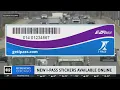 I-PASS transponder replaced by sticker