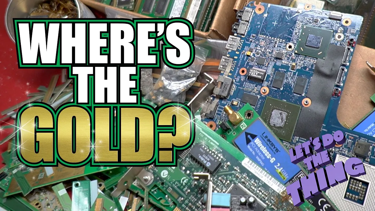 Where Is The Gold Inside A Computer? - How To Find Precious Metals In Electronics