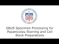 EBUS Specimen Processing