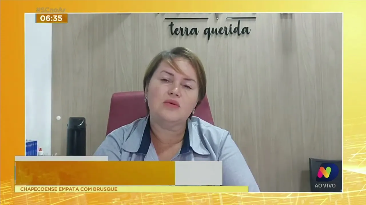 Prefeita de Anitápolis fala dos trabalhos para reconstruir a cidade após as chuvas