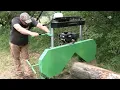 Harbor Freight Sawmill set up first impressions