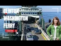 Washington State Ferry Clinton to Mukilteo