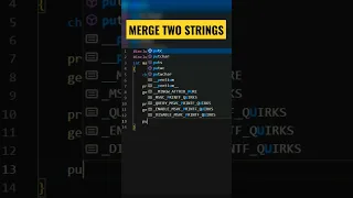 C Program To Concatenate Two Strings