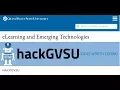 Simple HTML module development for Blackboard Learn hackGVSU event