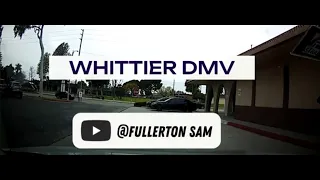 Real Dash Cam Behind wheel drive test by Fullertonsam l whittier dmv l route 1 2024 NS