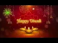 2 Hour Happy Diwali Background Video with Music