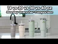 Which to Buy Stanley 14 vs 20 vs 30 vs 40 oz Quencher Cups Compared