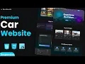 Create a Responsive Car Website Design Using HTML CSS JavaScript becodewala