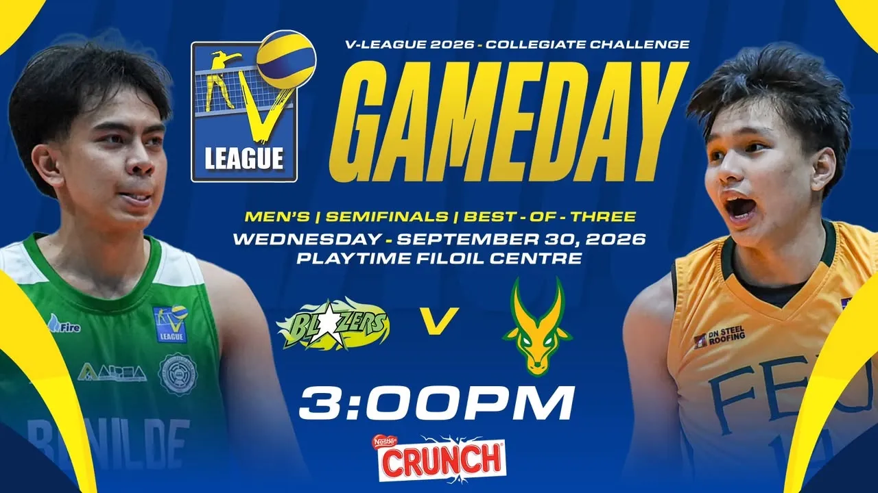 CSB vs FEU | Semi - Finals | 2026 Men's V-League: Metro Manila Division