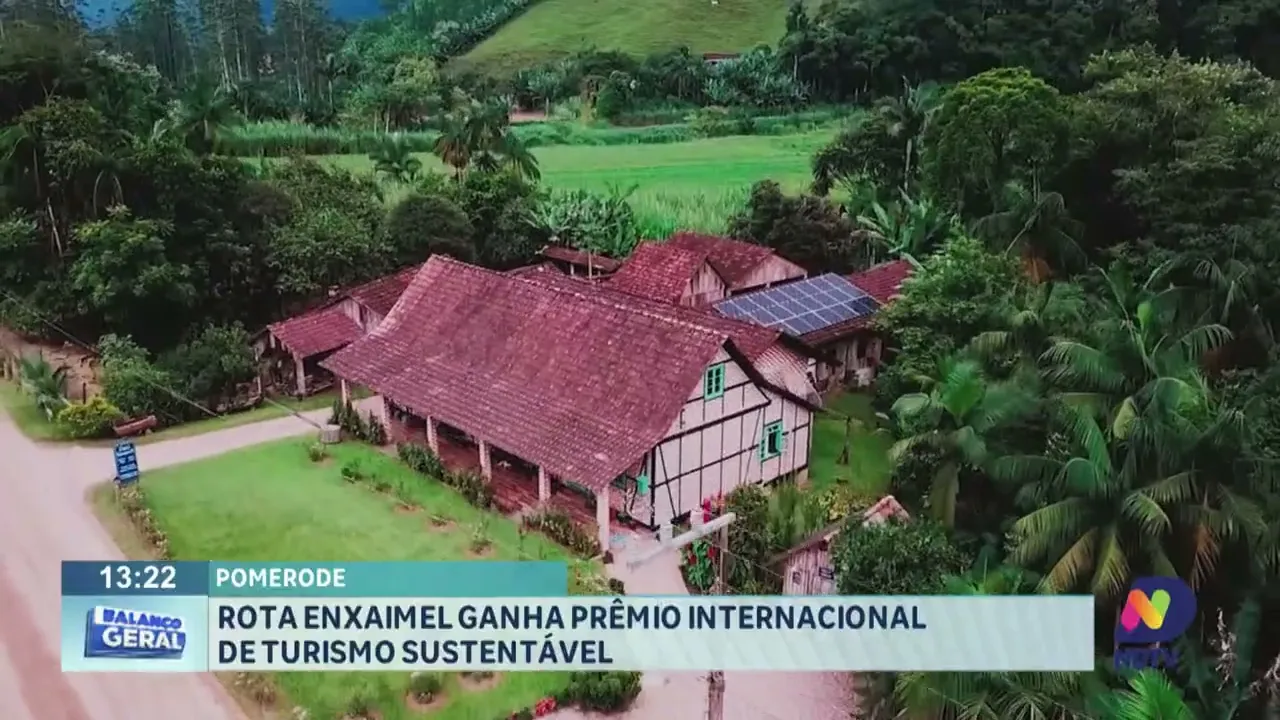 Rota enxaimel ganha prêmio internacional de turismo sustentável