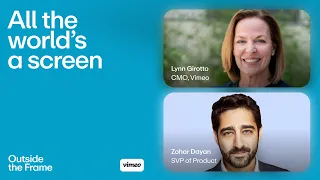 All the World s a Screen at the Vimeo Keynote - Outside the Frame