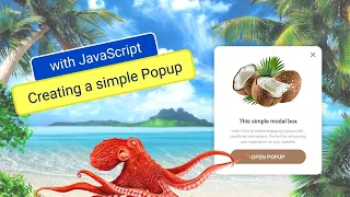 Creating a Simple Javascript Popup Animation Easy Modal Box Tutorial for Beginners