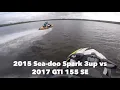 Sea-doo Spark vs GTI 155 SE acceleration