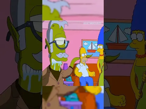 HOMERO SERA DEVORADO POR ALIENS 🤣💀 #viral #shortsfeed #short #viralvideo #resumen