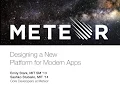 MIT Tech Talk Designing a New Platform for Modern Apps
