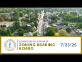 Zoning Hearing Board Meeting 26