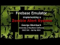 Firebase Emulator with Python and MongoDB