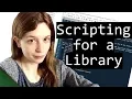 ASMR 2 Hours of Programming - Scripting a Fantasy Library System soft spoken