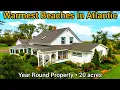 Nova Scotia Waterfront Property For Sale 20 acres 548k Nova Scotia Farmhouse Pool House
