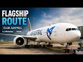 AIR AUSTRAL Flagship Route Business Class from Reunion to Paris Boeing 777-300ER Club Austral